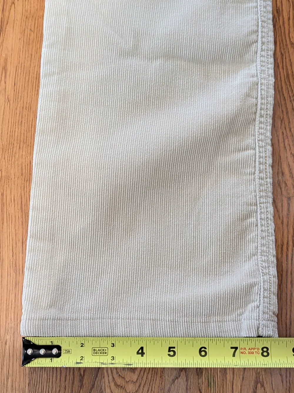 Vintage Y2K Express Jeans Khaki Beige Corduroy Straight Leg Pants